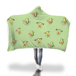 Avocado Fitness Hooded Blanket